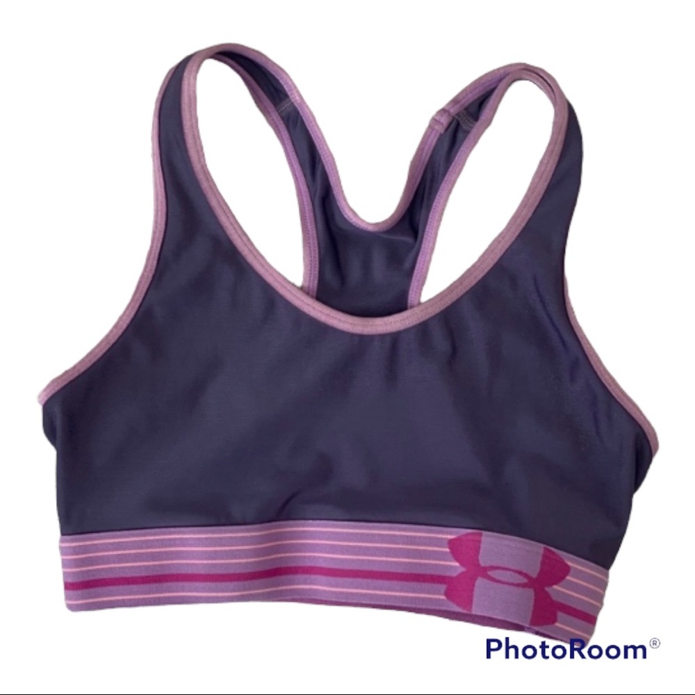 4/25💜 Purple Under Armor Sports Bra